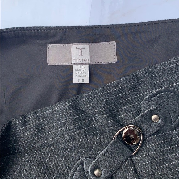 Tristan Black & Grey Midi Skirt, size S - Picture 4 of 6